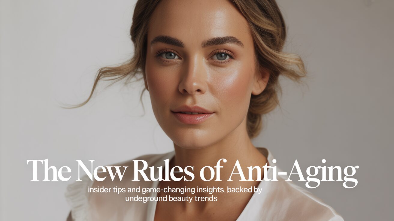 The New Rules of Anti-Aging: Insider Tips and Game-Changing Insights Backed by Underground Beauty Trends